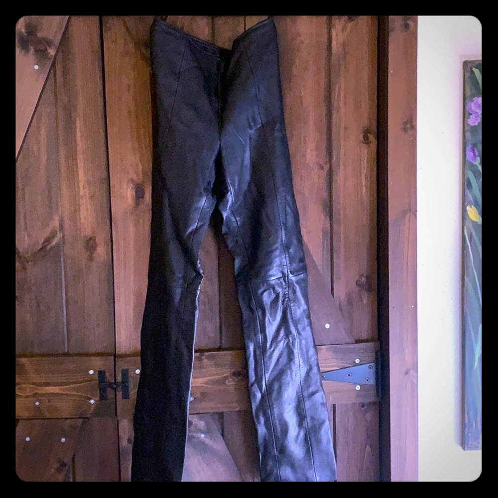 Cache leather pants